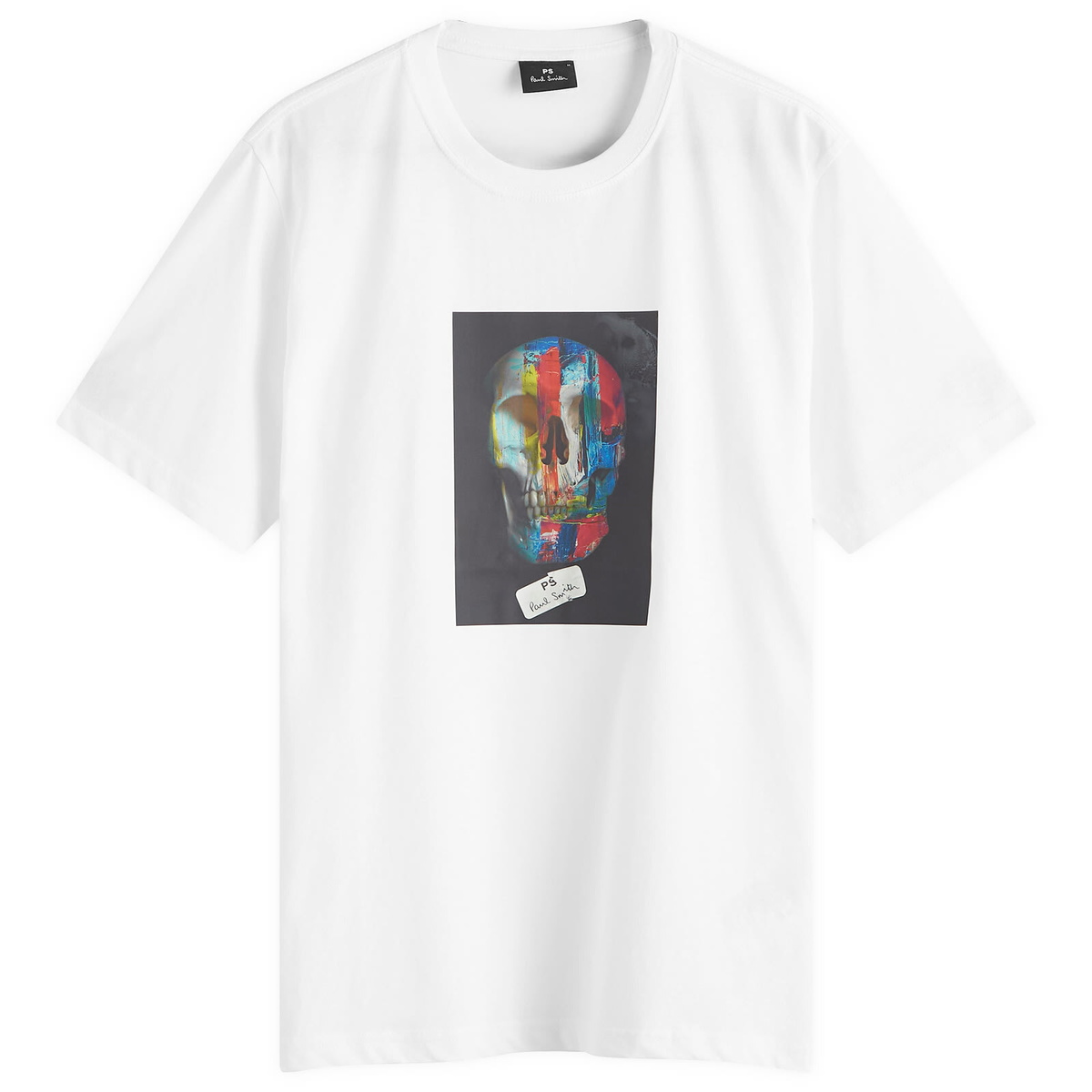 Paul Smith マルチスカル Tシャツ Paul Smith Men's Skull T-Shirt in White Paul Smith