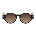 Cutler And Gross Black and Tortoiseshell 1374 Sunglasses