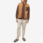 Hikerdelic Men's Solari Fleece Gilet in Brown