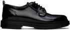AMI Paris Black Anatomical Toe Derbys