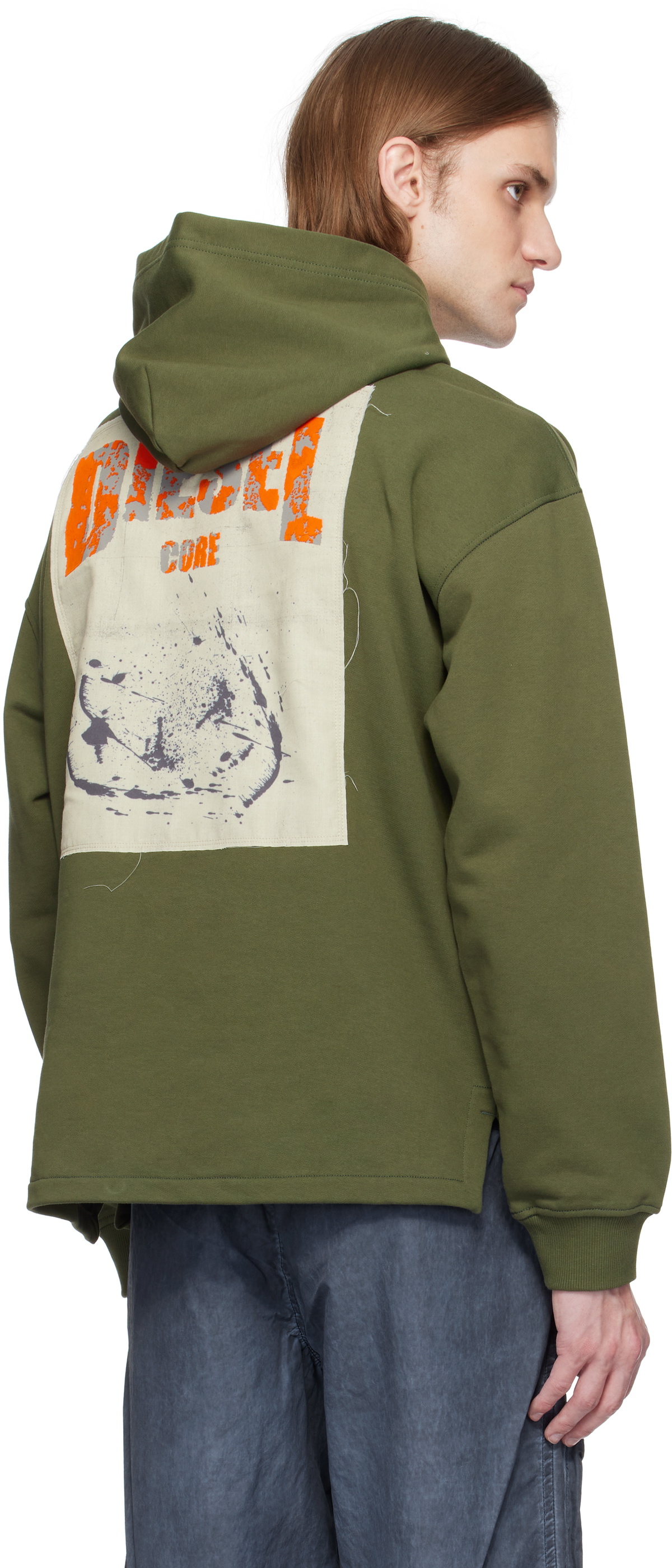 Diesel Green S-Baxt-Hood-R1 Hoodie Diesel