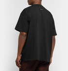 Fear of God - Oversized Logo-Print Cotton-Jersey T-Shirt - Black