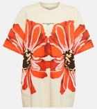 Stella McCartney - Floral cotton jersey T-shirt