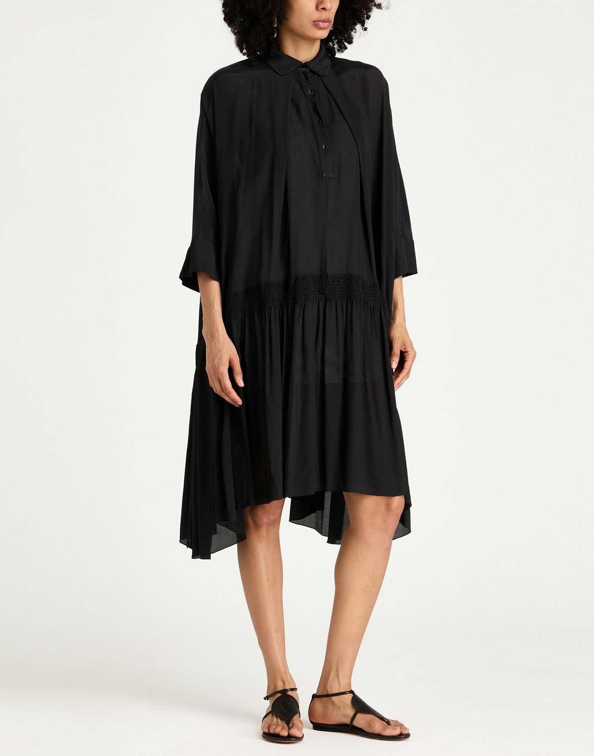Alessia Santi Womens Midi dress in Black