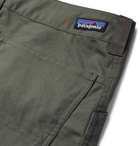 Patagonia - Gritstone Rock Organic Cotton-Blend Climbing Trousers - Army green