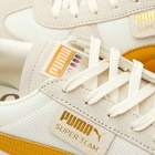 Puma Men's Super Team Currency 'Guilder' Sneakers in Marshmallow/Apricot