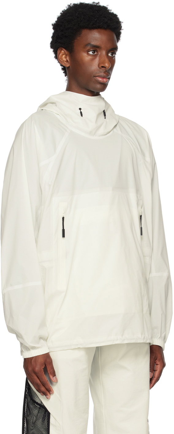 Goldwin 0 White Packable Jacket Goldwin 0