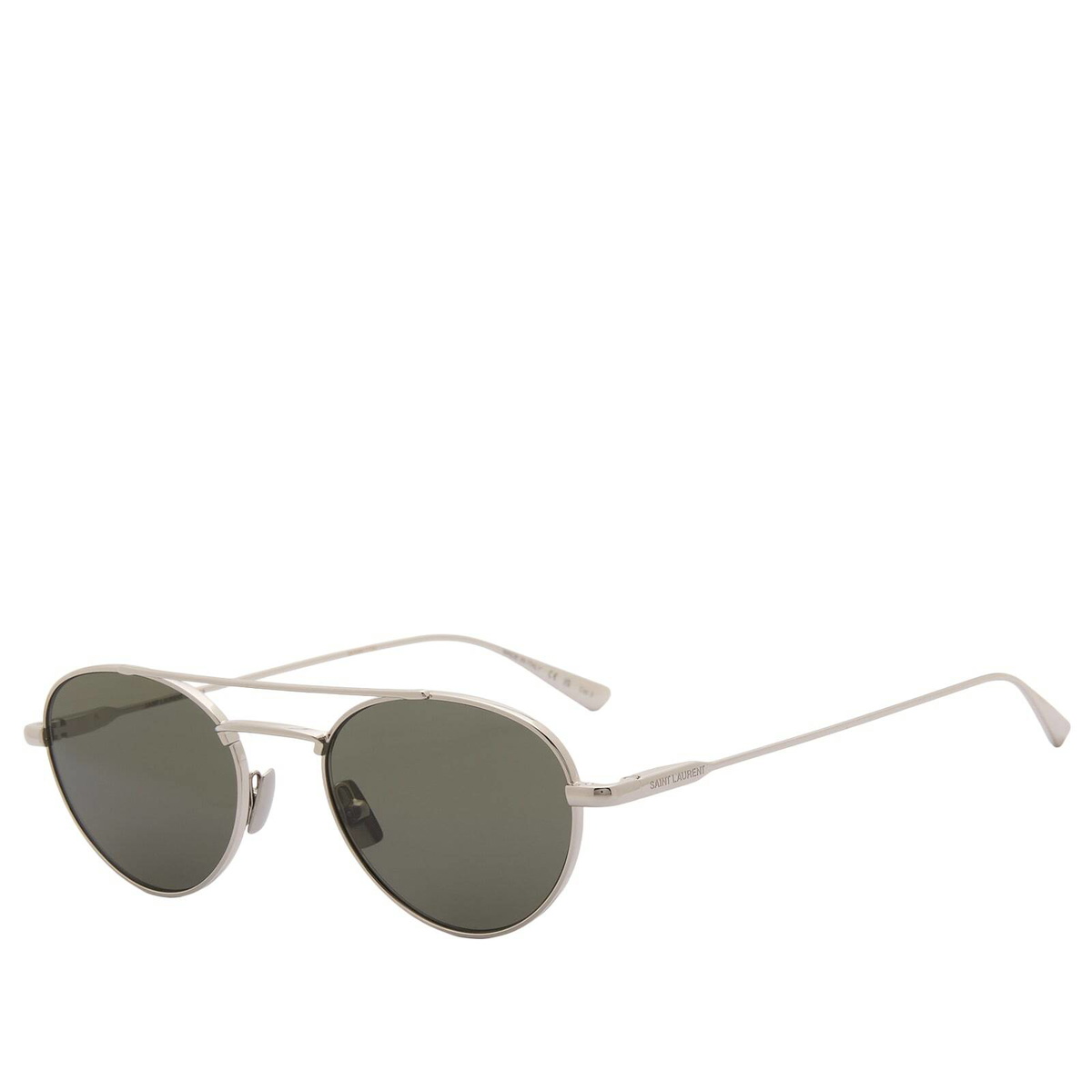 Saint Laurent Sunglasses Saint Laurent SL 97 Sunglasses in Silver/Grey 
