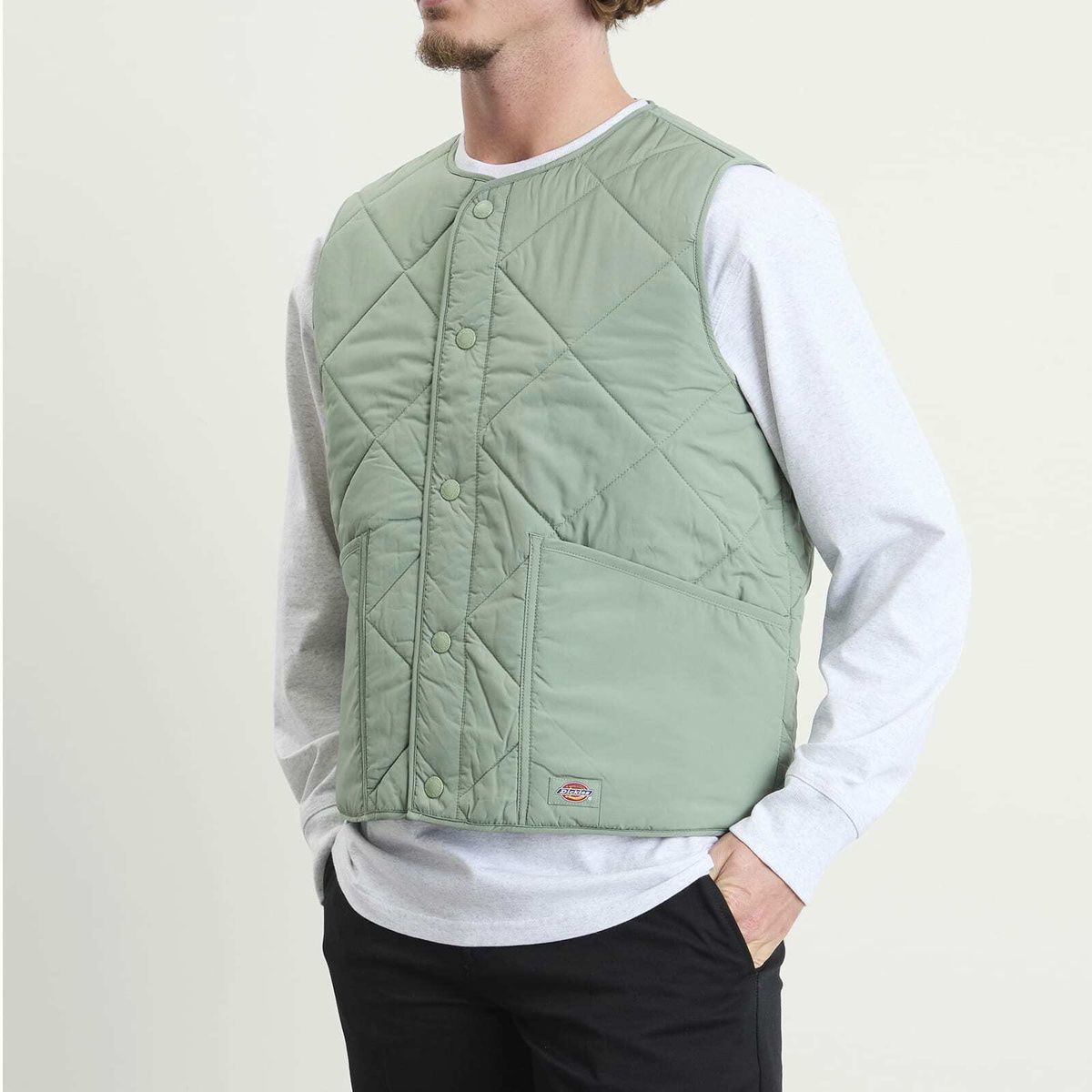 Dickies Men's Samburg Liner Vest in Sea Spray