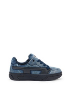 Diesel S-D-Ollie - Sneakers in washed frayed denim - Sneakers Mens in Blue