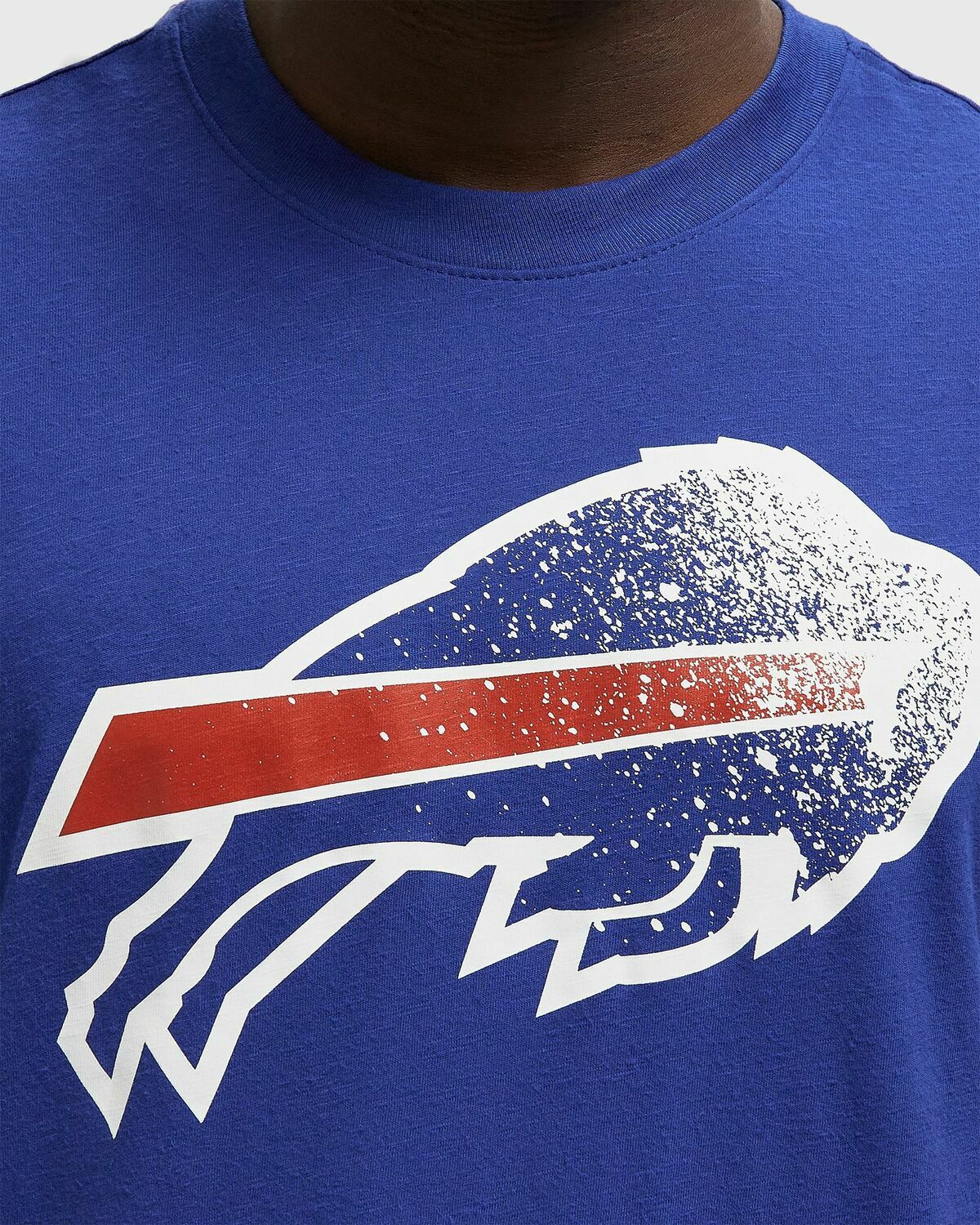 Nike NFL Buffalo Bills Rivalry Dri-FIT Cotton Slub T-Shirt Blue Mens Shortsleeves/Team Tee