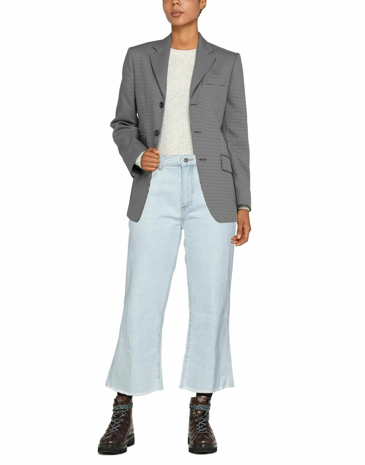 Jucca Womens Jeans in Blue