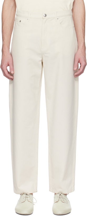 Photo: A.P.C. Off-White Martin Jeans