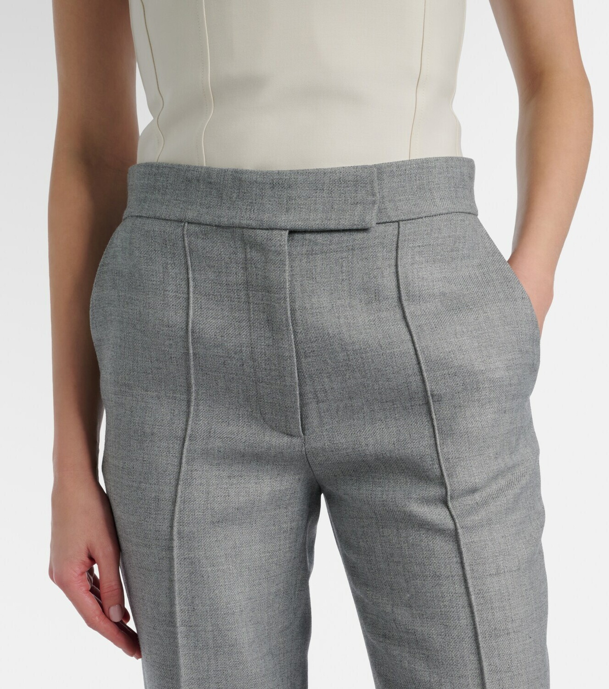 Alex Perry Mid-rise straight pants