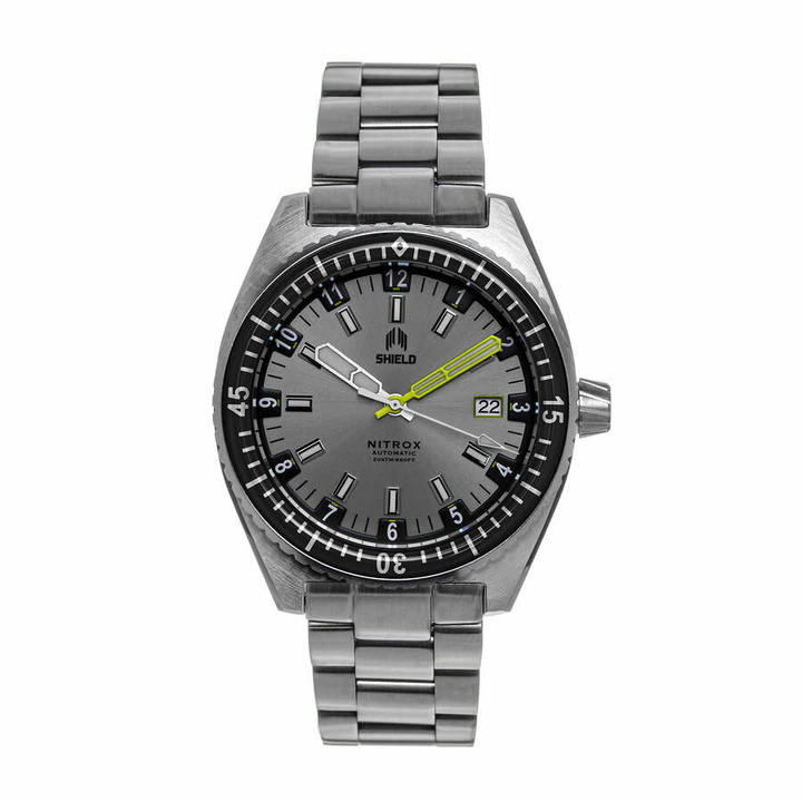 Photo: Shield Nitrox Automatic Grey Dial Mens Watch SLDSH114-4