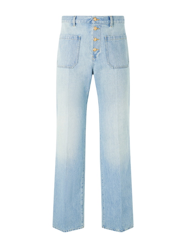 Photo: Valentino Garavani - Straight-Leg Jeans - Blue