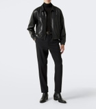 Saint Laurent Jersey turtleneck top