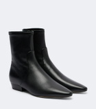 Veronica Beard Glinda leather ankle noots
