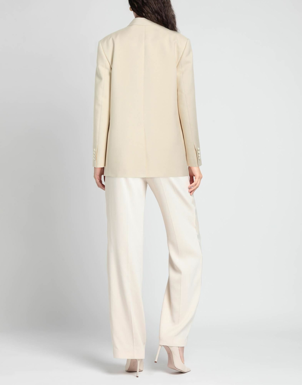 Celine Womens Blazer Cream
