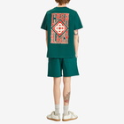 Casablanca Men's Gothic Logo T-Shirt in Green