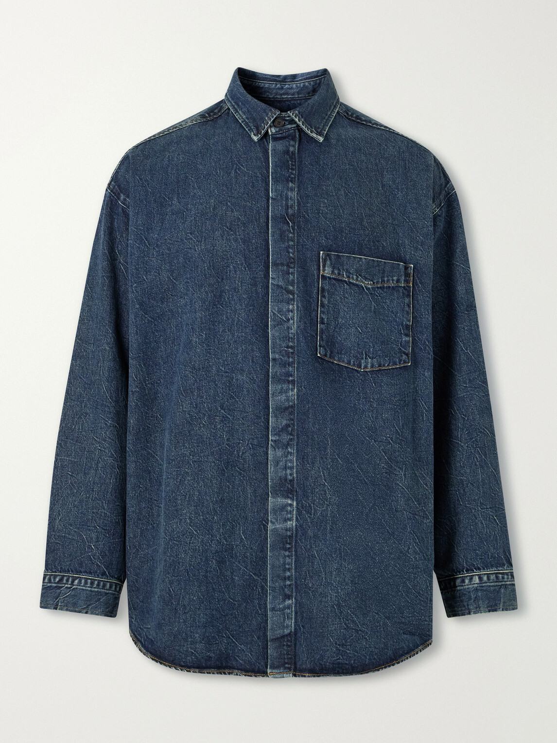 AGOLDE - Boyle Denim Shirt - Blue