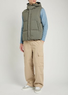 Ten C Boreal Padded Hooded Shell Gilet Grey
