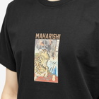 Maharishi Men's Tigers v Dragons T-Shirt in Black