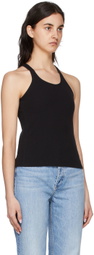 ANINE BING Black April Tank Top