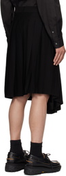 Feng Chen Wang Black Pleated Skirt