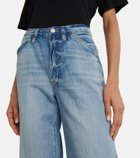 Frame - Le Baggy Palazzo high-rise wide-leg jeans