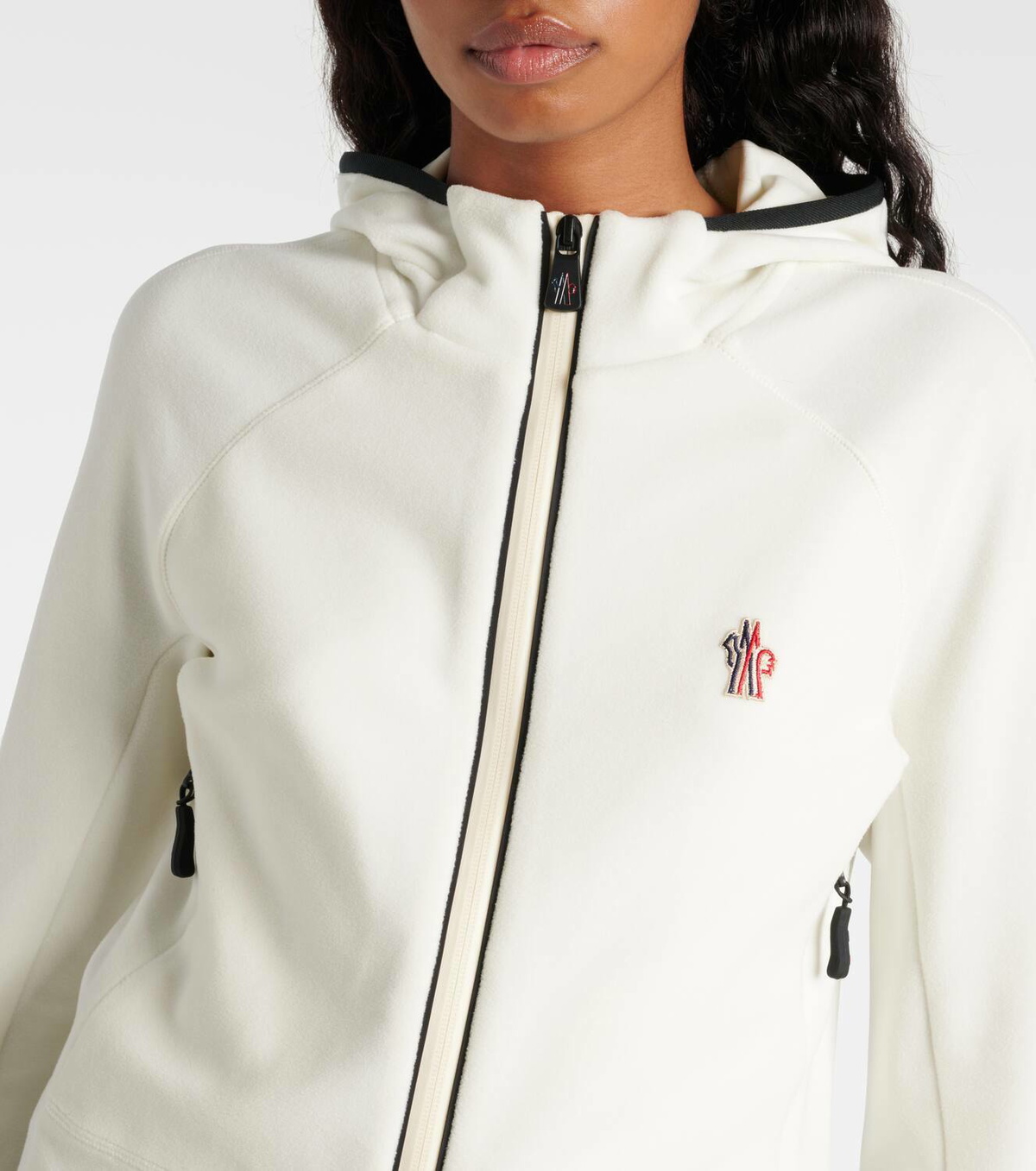 Moncler Grenoble Fleece zip-up hoodie Moncler Grenoble