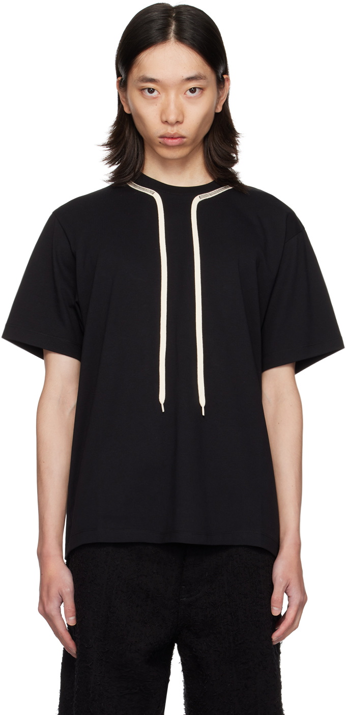 【CRAIG GREEN】コットン HOLE T-SHIRT Craig Green Men's Hole T-Shirt in Chalk Craig Green