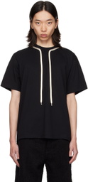 Craig Green Black Flatlock Lace T-Shirt
