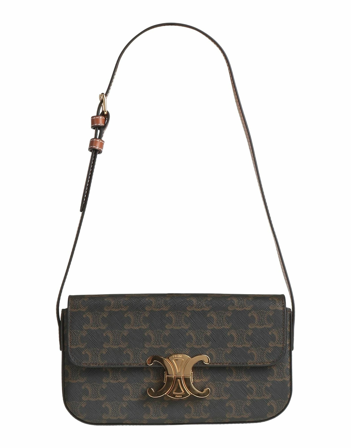 Celine Womens Shoulder bag Dark in Brown