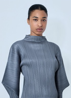 Pleats Please Issey Miyake Pleated High-Neck Top