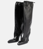 Balenciaga - Falkon leather boots