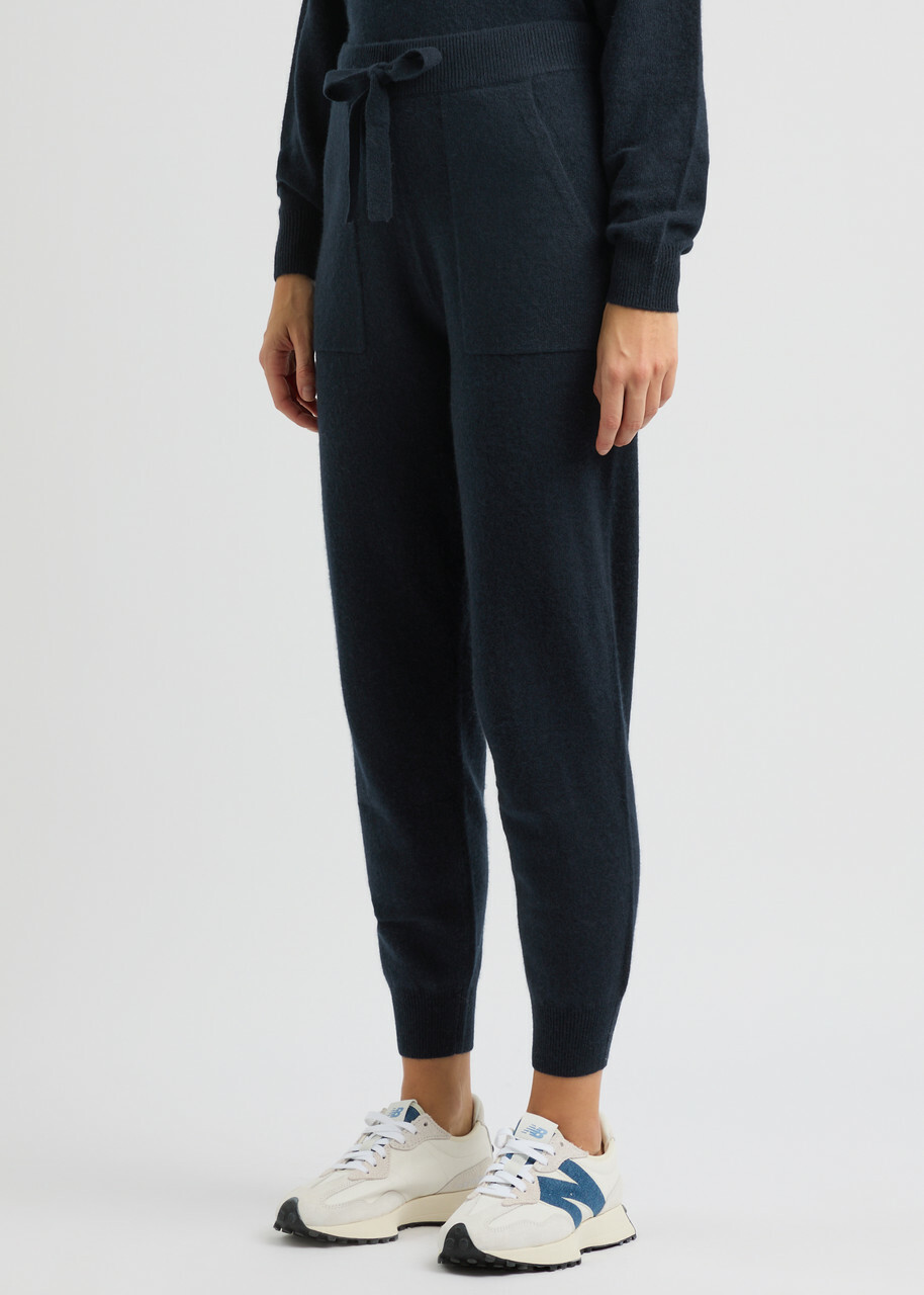 Crush Cashmere Faro Chill Cashmere Sweatpants Navy