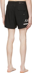 AMIRI Black Polyester Swim Shorts