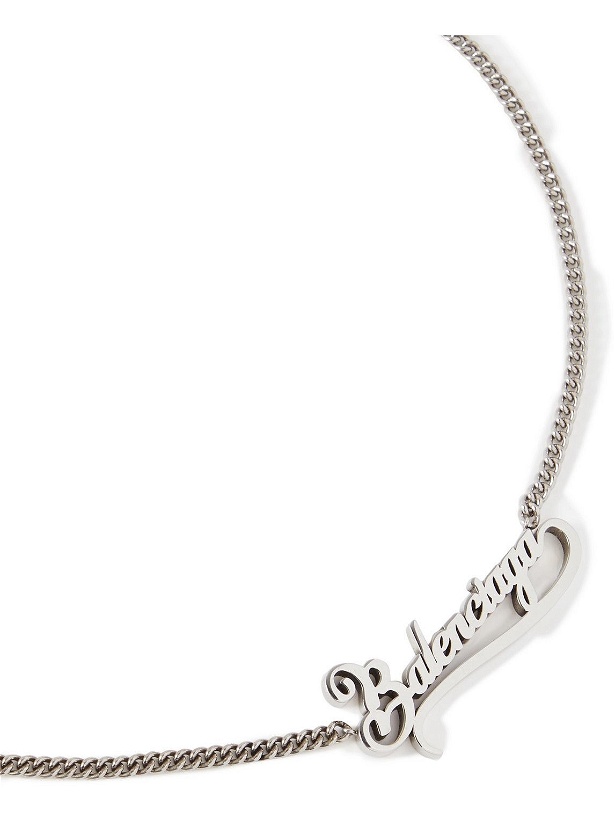 Photo: Balenciaga - Valentine Silver-Tone Necklace