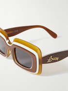 LOEWE - Paula's Ibiza Rectangular-Frame Acetate Sunglasses