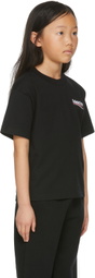 Balenciaga Kids Kids Black Political Campaign T-Shirt