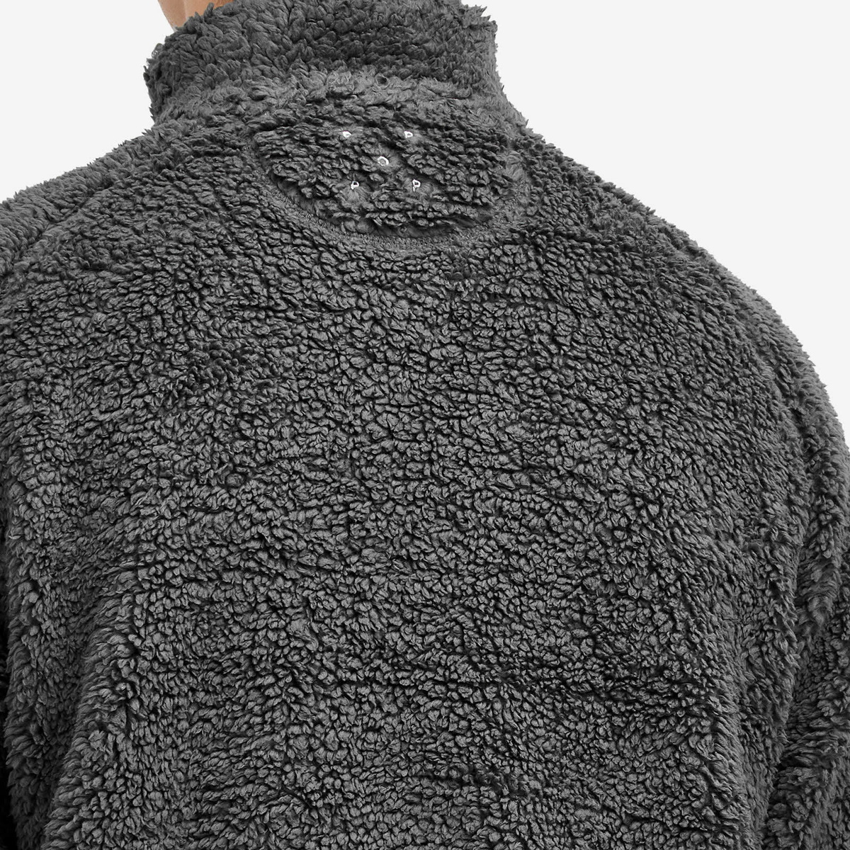 Pop Trading Company Men's Arch Logo Half Zip Fleece in Pop Trading Company Men's Arch Logo Half Zip Fleece in