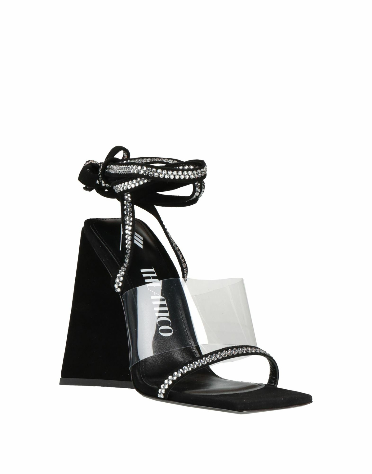 The Attico Womens Sandals in Black