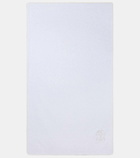 Brunello Cucinelli Embroidered cotton terry towel