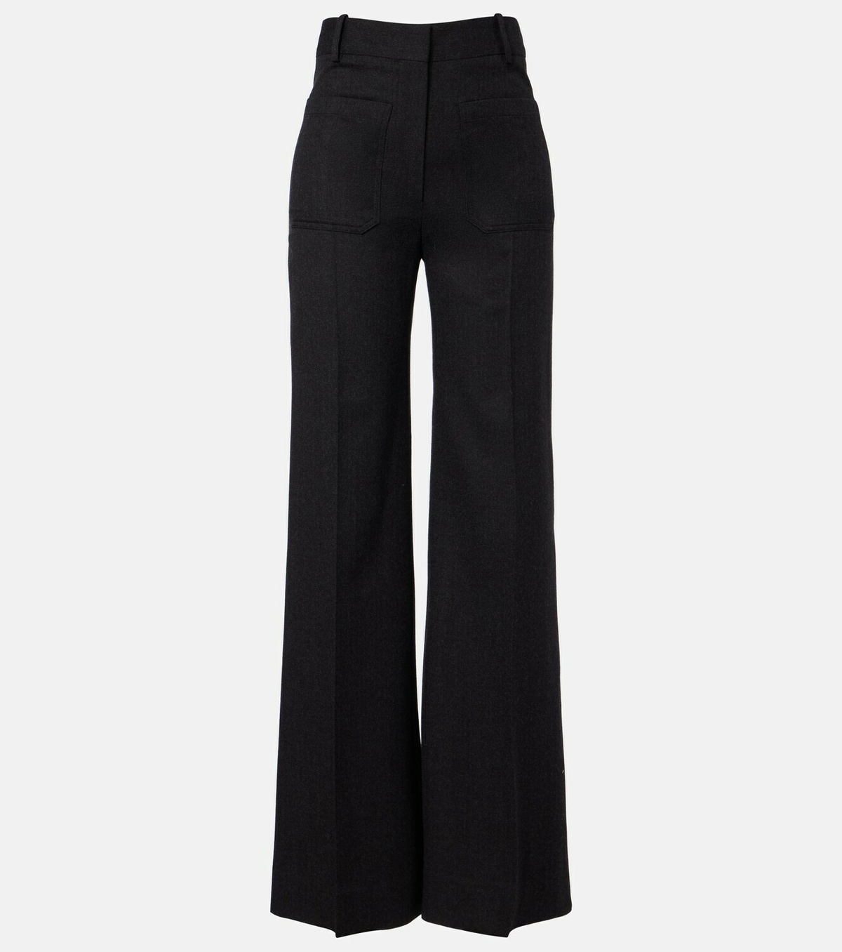 Victoria Beckham Alina virgin wool flared pants