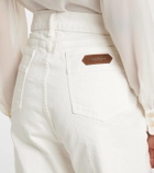 Tom Ford Mid-rise wide-leg jeans