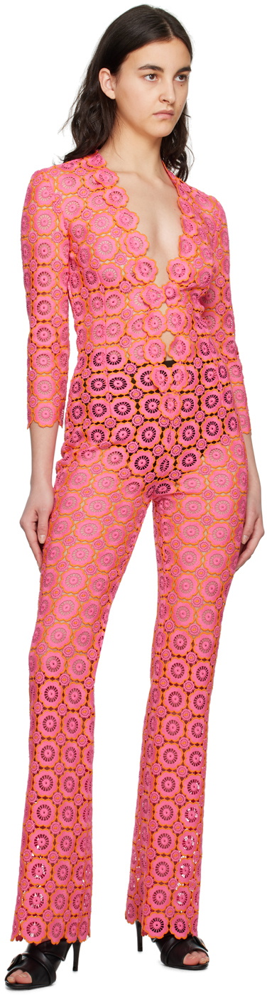 Moschino Women's Poplin Chemise Jumpsuit Blue