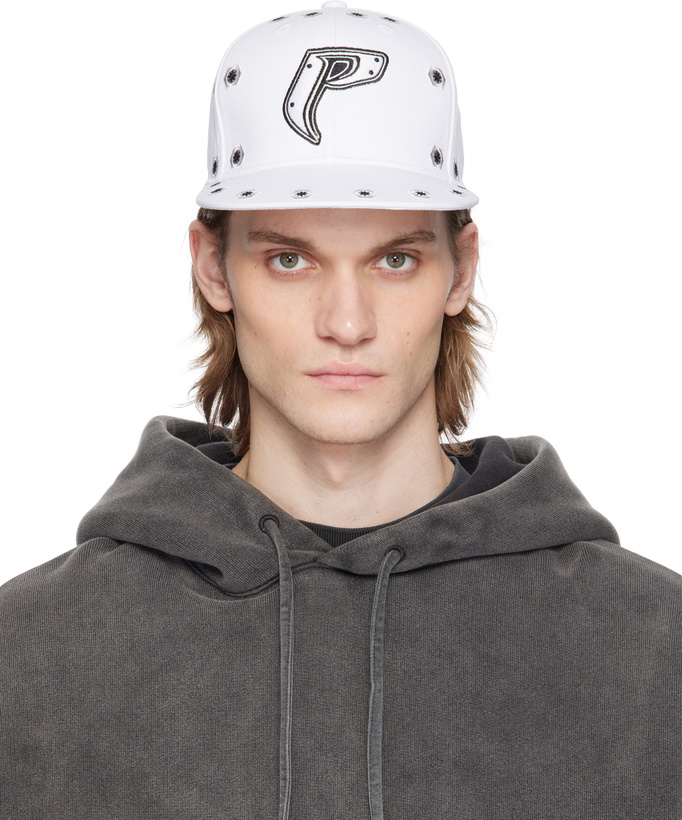 Photo: PDF White 'P' Rider Cap