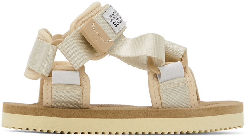 Suicoke Kids Beige DEPA 2 Sandals Suicoke