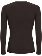 VALENTINO - Long Sleeve Jersey T-shirt